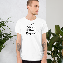 Load image into Gallery viewer, Eat Sleep Sheep Herd Repeat T-Shirt - Light