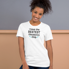 Load image into Gallery viewer, Bestest Obedience Dog T-Shirts - Light