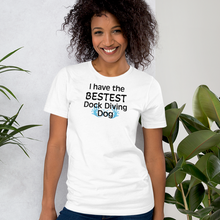 Load image into Gallery viewer, Bestest Dock Diving Dog T-Shirts - Light