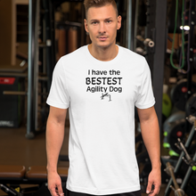 Load image into Gallery viewer, Bestest Agility Dog T-Shirt - Light