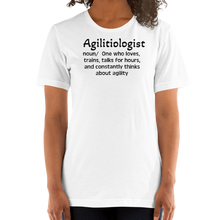 Load image into Gallery viewer, Dog Agility "Agilitiologist" T-Shirts - Light