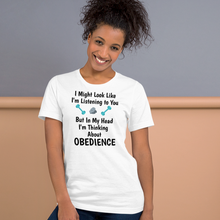 Load image into Gallery viewer, I'm Thinking About Obedience T-Shirts - Light
