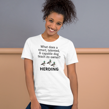 Load image into Gallery viewer, Dog Teaches Duck Herding T-Shirt - Light