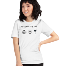 Load image into Gallery viewer, Plan for the Day Sheep Herding T-Shirts - Light