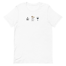 Load image into Gallery viewer, Cris B - Coffee, Russell Terrier, & Wine T-Shirts - Light