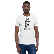 Load image into Gallery viewer, Eat, Sleep, Fast CAT, Repeat T-Shirts - Light