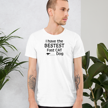 Load image into Gallery viewer, Bestest Fast CAT Dog T-Shirts - Light