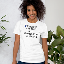 Load image into Gallery viewer, Ribbons are Nice T-Shirts - Light