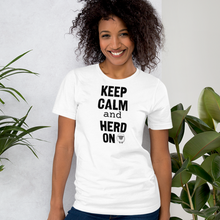 Load image into Gallery viewer, Keep Calm & Sheep Herd On T-Shirts - Light