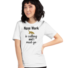 Load image into Gallery viewer, Nose Work is Calling T-Shirts - Light