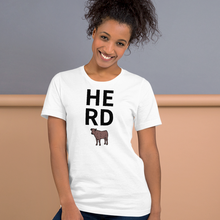 Load image into Gallery viewer, Stacked Herd with Cattle T-Shirts - Light