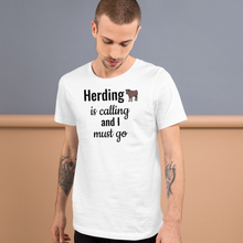 Load image into Gallery viewer, Cattle Herding is Calling T-Shirts - Light