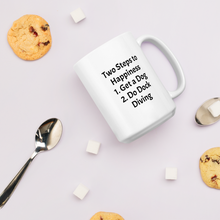 Load image into Gallery viewer, 2 Steps to Happiness - Dock Diving Mugs
