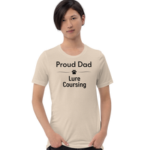 Load image into Gallery viewer, Proud Lure Coursing Dad T-Shirts - Light
