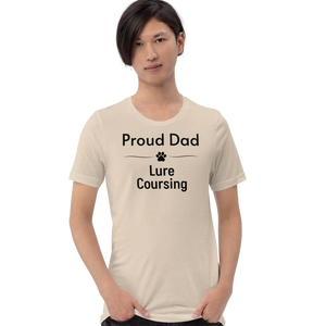 Proud Lure Coursing Dad T-Shirts - Light