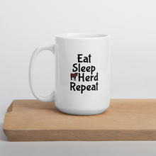 Load image into Gallery viewer, Eat, Sleep, Cattle Herd, Repeat Mugs
