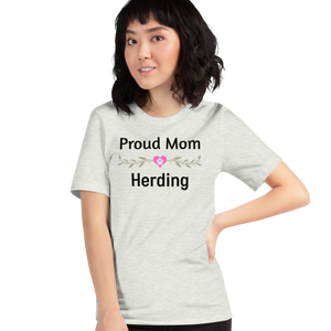 Proud Herding Mom T-Shirts - Light