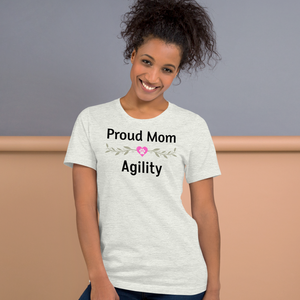 Proud Agility Mom T-Shirts - Light