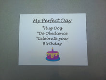Load image into Gallery viewer, Perfect Day Obedience &amp; Happy Birthday Card
