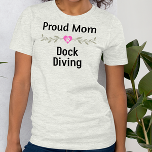 Proud Dock Diving Mom T-Shirts - Light