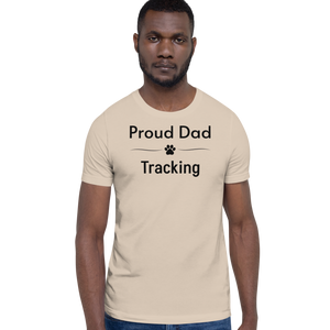 Proud Tracking Dad T-Shirts - Light