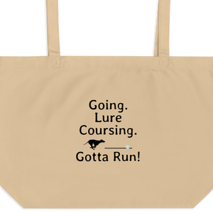 Going. Lure Coursing. Gotta Run X-Large Tote/ Shopping Bags