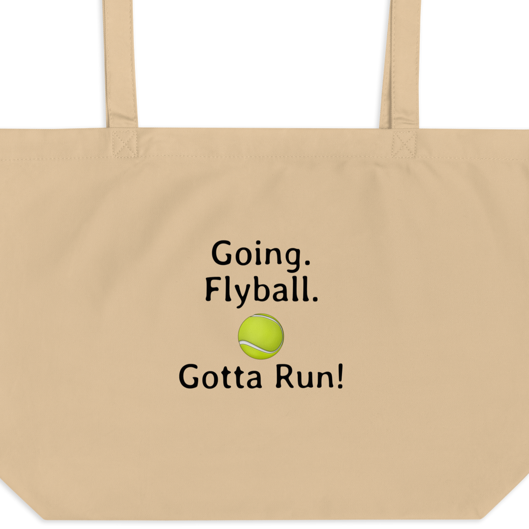 Going. Flyball. Gotta Run X-Large Tote/ Shopping Bags
