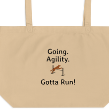 Load image into Gallery viewer, Going. Agility, Gotta Run X-Large Tote/ Shopping Bags
