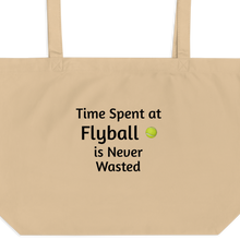Load image into Gallery viewer, Time Spent at Flyball X-Large Tote/ Shopping Bags
