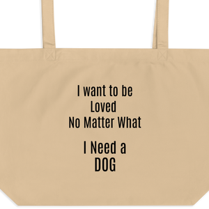 Loved No Matter What X-Large Tote/Shopping Bags