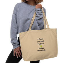 Load image into Gallery viewer, 7 Days Without Flyball X-Large Tote/ Shopping Bags
