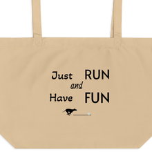 Load image into Gallery viewer, Just Run Lure Coursing X-Large Tote/ Shopping Bag
