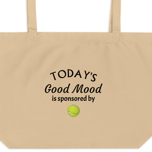 Good Mood by Tennis Balls X-Large Tote/ Shopping Bags