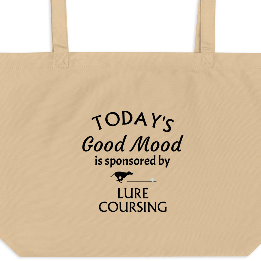 Good Mood by Lure Coursing X-Large Tote/ Shopping Bags