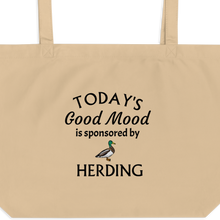 Load image into Gallery viewer, Good Mood by Duck Herding X-Large Tote/ Shopping Bags
