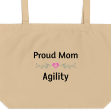 Load image into Gallery viewer, Proud Agility Mom X-Large Tote/ Shopping Bags
