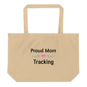 Proud Tracking Mom X-Large Tote/ Shopping Bags