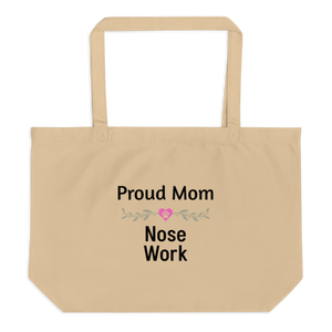 Proud Nose Work Mom X-Large Tote/ Shopping Bags