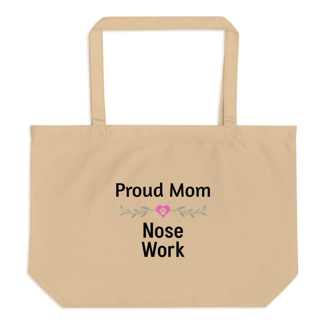 Proud Nose Work Mom X-Large Tote/ Shopping Bags