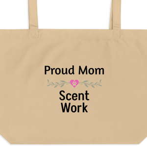 Proud Scent Work Mom X-Large Tote/ Shopping Bags