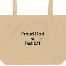 Load image into Gallery viewer, Proud Fast CAT X-Large Tote/ Shopping Bags
