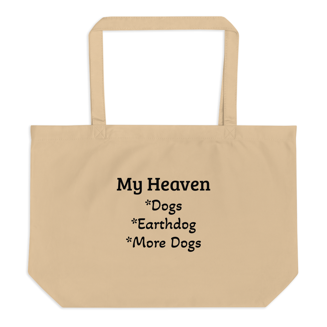 My Heaven Earthdog X-Large Tote/ Shopping Bags