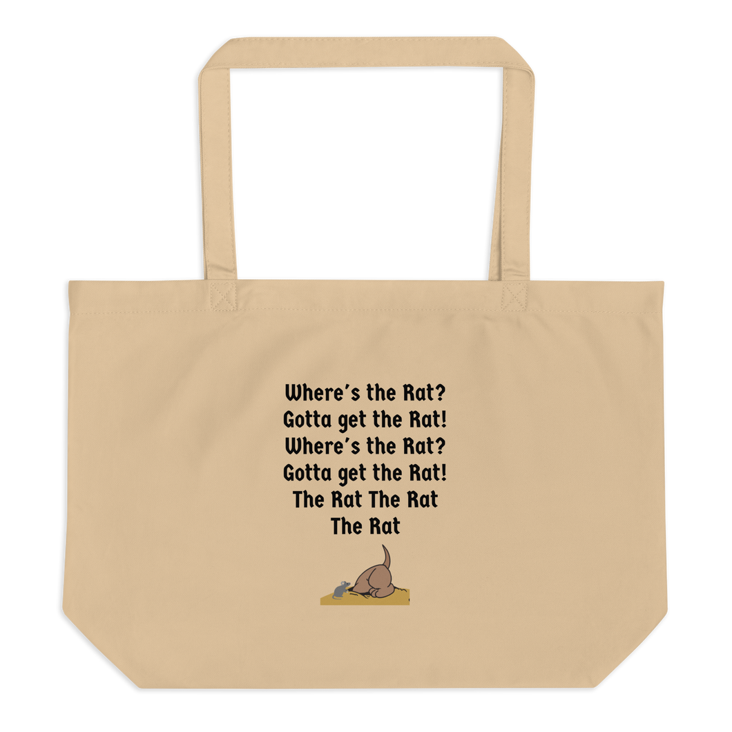 Where's the Rat? X-Large Tote/ Shopping Bags