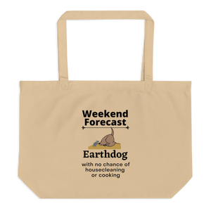 Earthdog Weekend Forecast X-Large Tote/ Shopping Bags