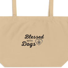 Load image into Gallery viewer, Blessed with Dogs X-Large Tote/ Shopping Bags
