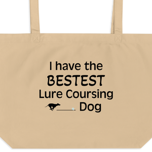 I Have the Bestest Lure Coursing Dog X-Large Tote/ Shopping Bags