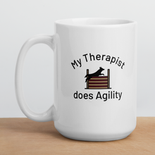 Load image into Gallery viewer, My Therapist Does Agility Mugs
