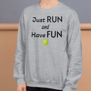Just Run Tennis Ball Sweatshirts - Light