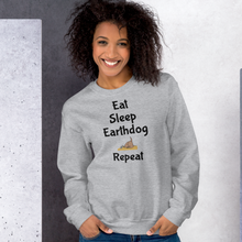 Load image into Gallery viewer, Eat. Sleep, Earthdog, Repeat Sweatshirts - Light
