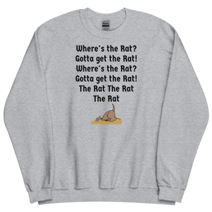 Where's the Rat? Sweatshirts - Light